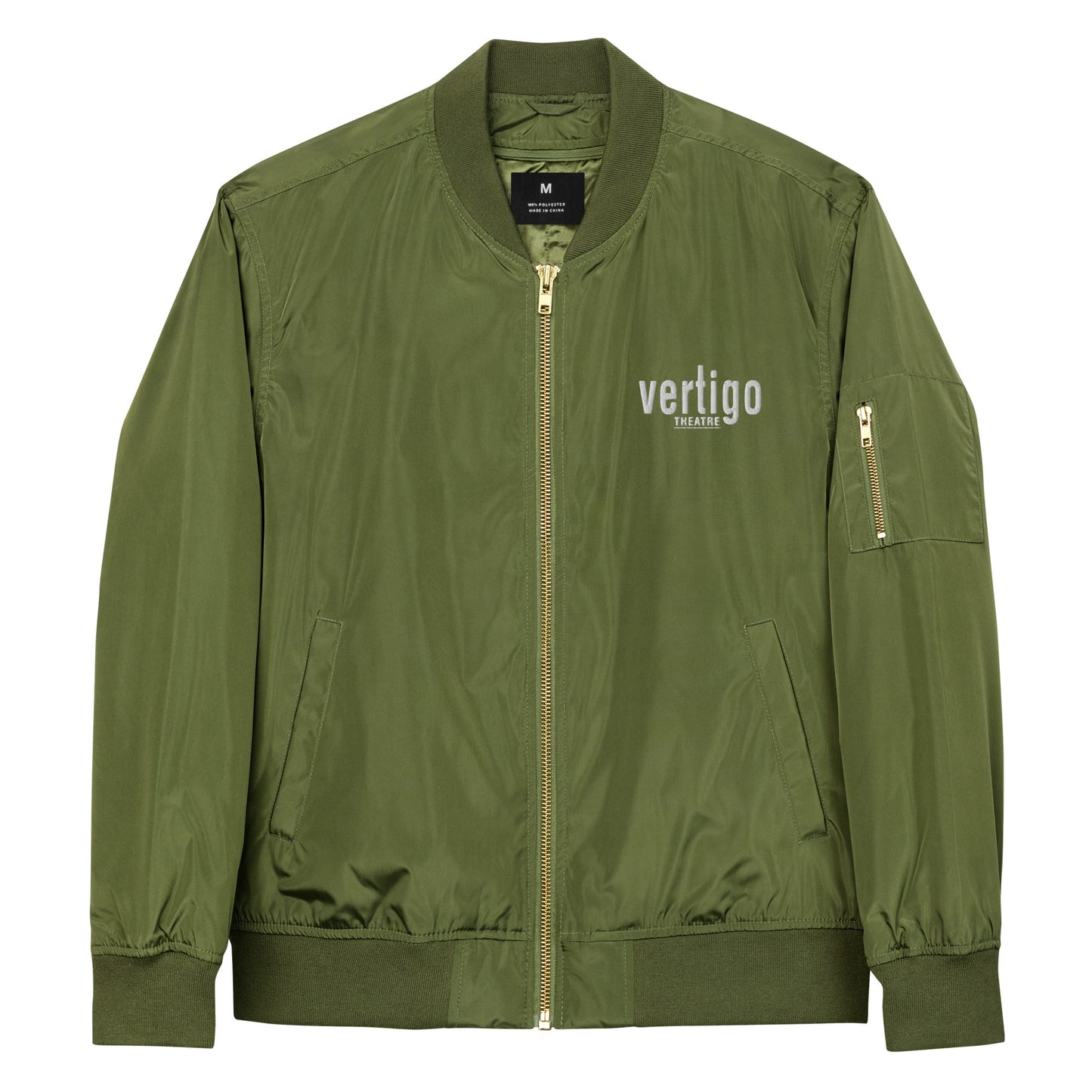 Vertigo Branded Bomber Jacket (Recycled Materials)